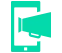 Mobile App Marketing Icon